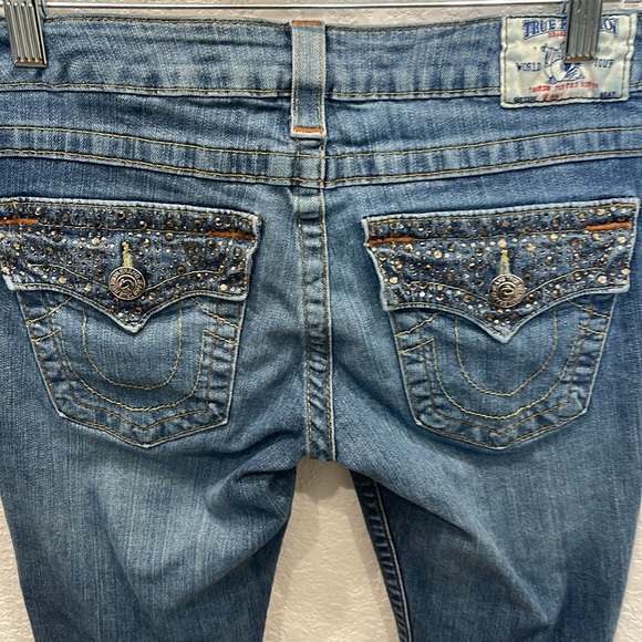 True Religion Skinny Capri Jeans-29 - Picture 7 of 8